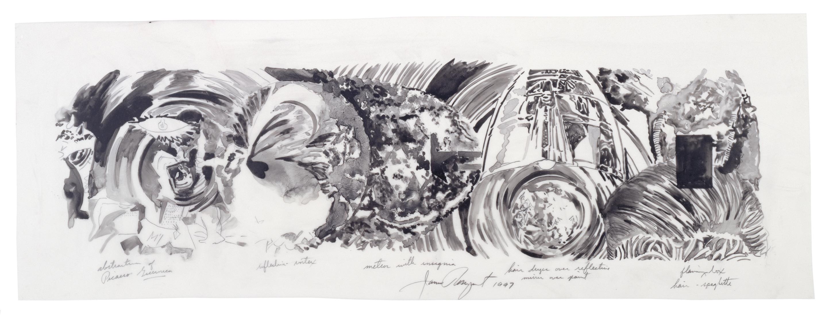 Drawings - Artworks - James Rosenquist Studio