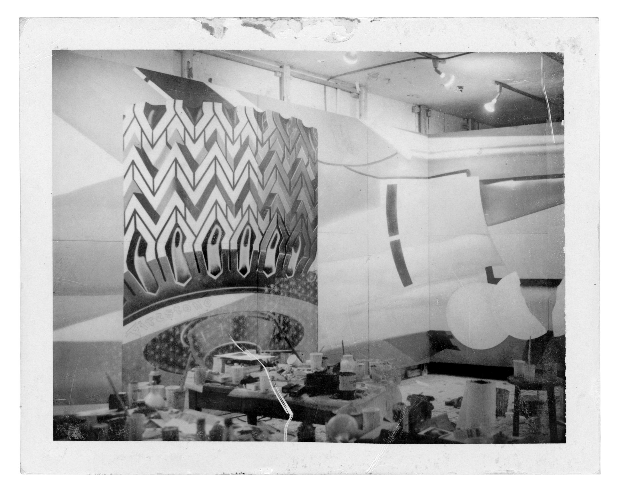 F 111 James Rosenquist Studio   F 111 Polaroid    Studio 20 